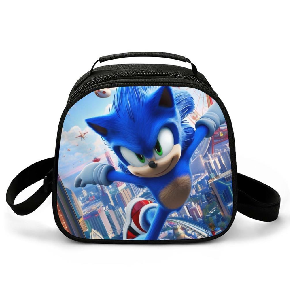 Picnic Bag Primary And Secondary School Students Outdoor Lunch Bag Storage Bag Cartoon Animation Lunch Box Bag