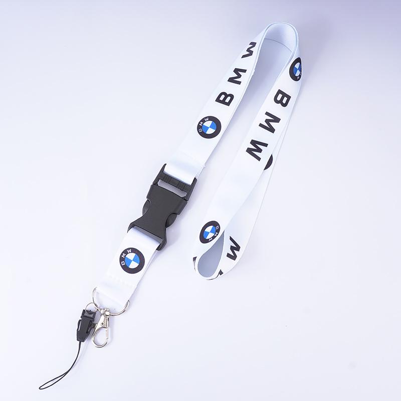 QDSY1 Gift Pendant Keychain Neck Strap Lanyard Motorcycle Car Mobile Phone Keychain Accessory For BMW F30 F10 E90 F20 E46 E60 E70 E39