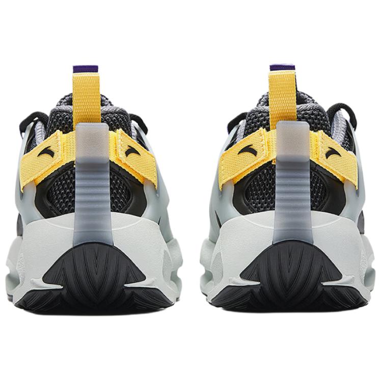 Anta Light Flow Outdoor Casual Sports Non-Slip Breathable Low-Top Climbing Shoes Men Shoes Black Purple 112628805-1