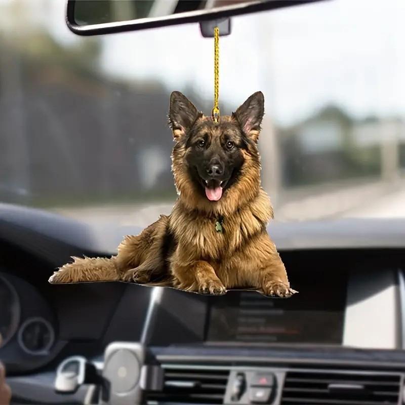 

Акриловый Милый 2D Шелти Декор Интерьера Подвеска Привлекательный Автомобильный Аксессуар