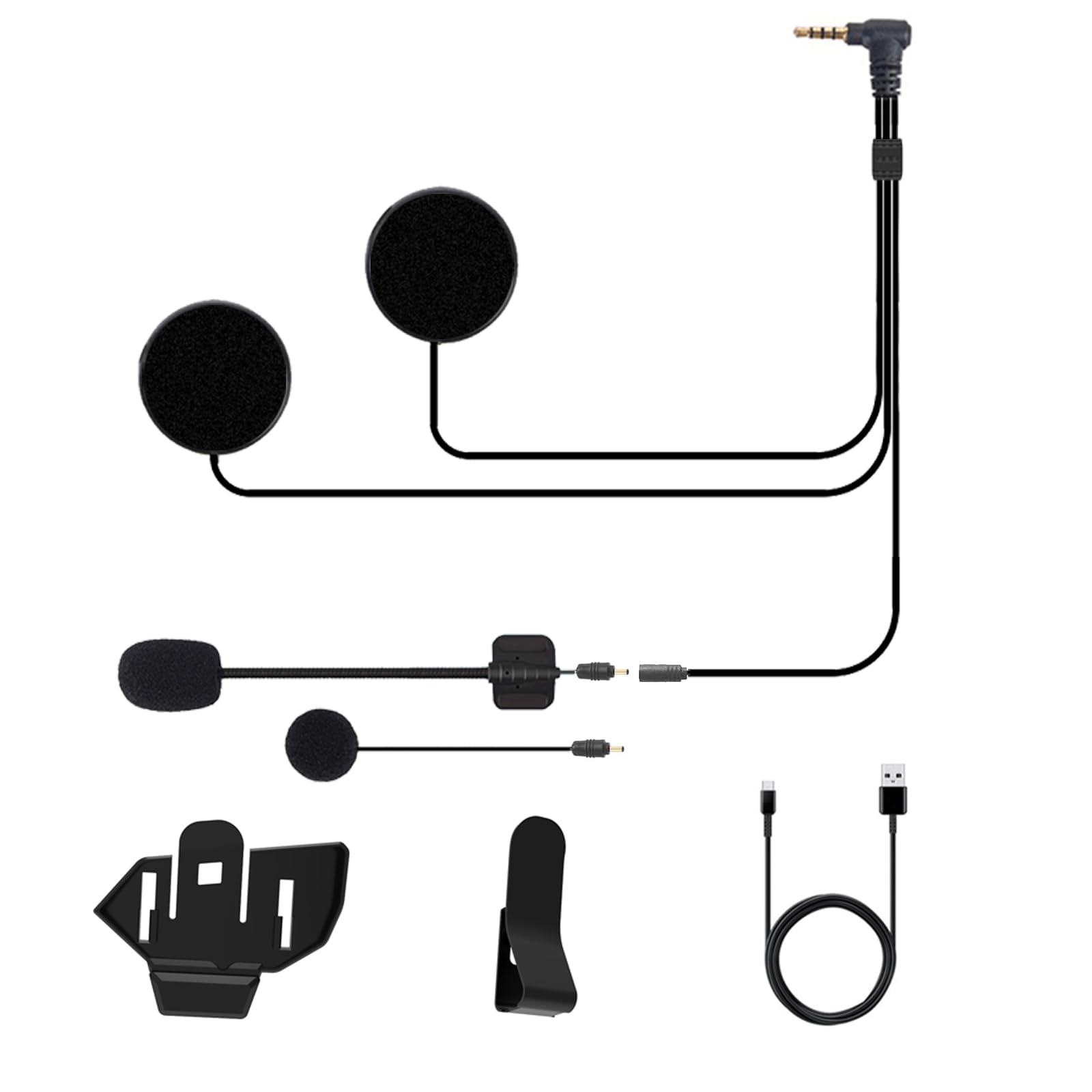 

WAYXIN R6S Motorcycle Income Accessories Set чёрный