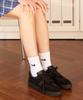 Cesti Wave Design Casual Sneakers (Black)