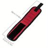 Strong Magnetic Wristband Portable Tool Bag Electrician Adjustable Wrist Belt Screws Small Metal Nails Bolts