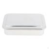 Instrument Box W/ Lid, Made of Durable Stainless Steel, Perfect for Use, , Manicure. Etc