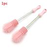 Food Grade Silicone Bottle Brush With Long Handle Baby Cup Cleaning Tool For Daily Use