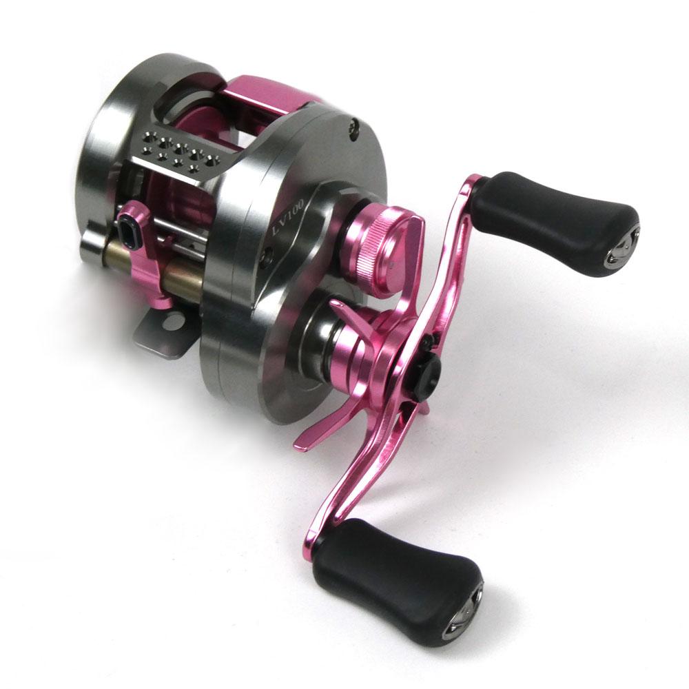 RL033 Left Hand Baitcasting Reel Aluminum Alloy 6.8:1 Gear Ratio 10+1 Bearings 249g Ocean Rock & Beach Fishing Left Hand
