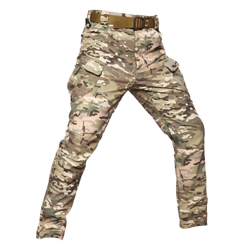 LISHEN Black Hawk Men s Winter Tactical Softshell Camouflage Pants 30-42