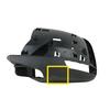 DinCh For Jeep Grand Cherokee 2011- Side Rear View Mirror Cover Rearview Mirror Lid Shell Turn Signal Lens Glass Base