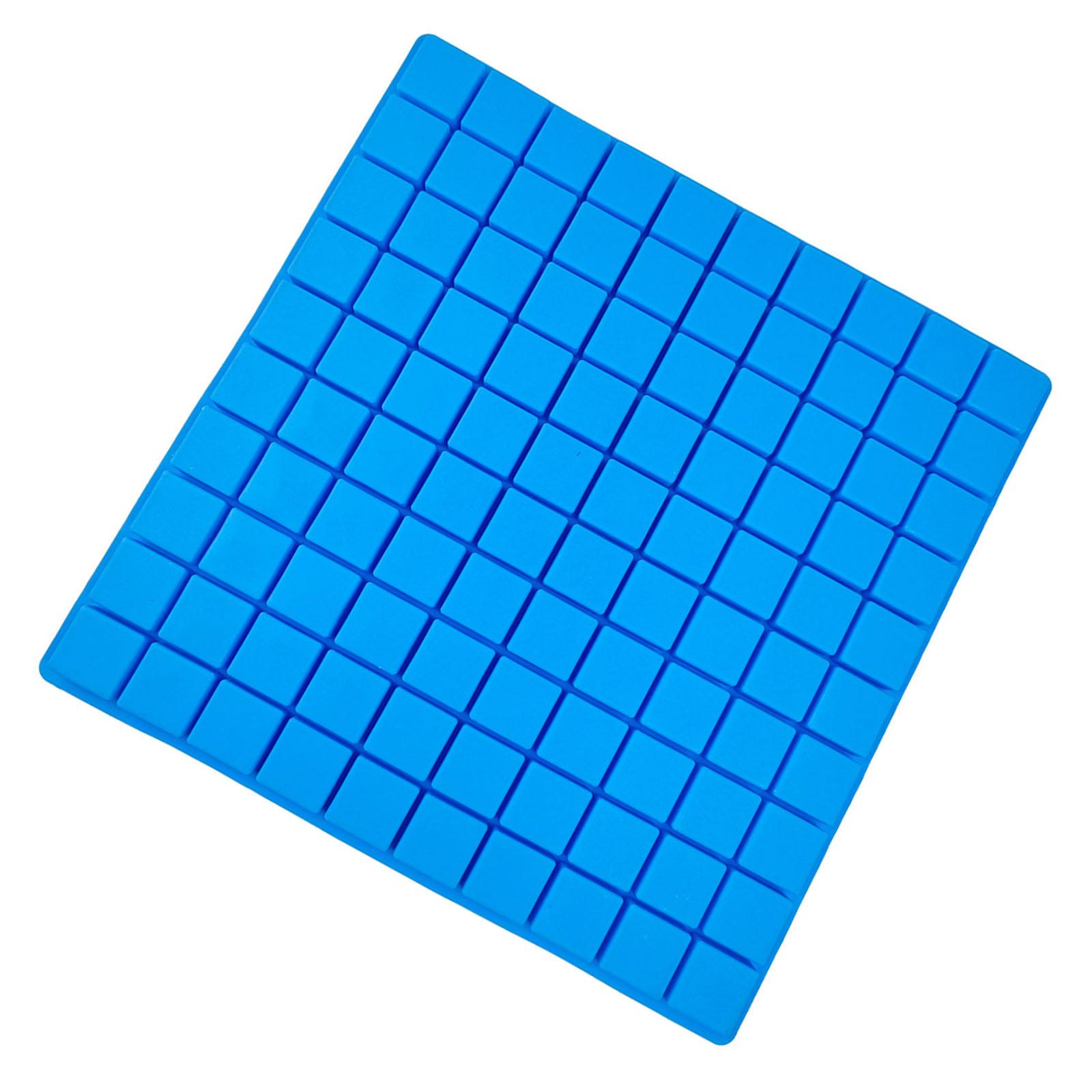 

Пищевой силиконовый лоток для льда 100 ячеек маленькая квадратная форма для льда многоразовый инструмент для приготовления льда для супа морозильников вина сока