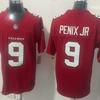 Mens Cotton Football Jersey Michael Penix Jr Atlanta Falcons NFL Style Sports Apparel Wear