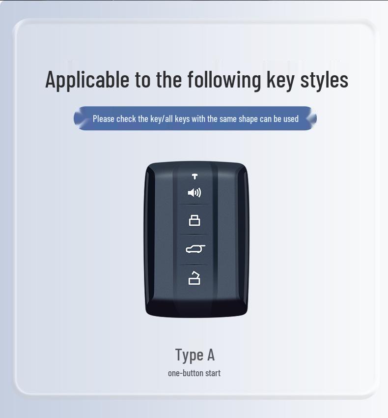 Tank 300 Key Cover Set: New Shell and Buckle Wrap for Wey Tank 300 Keys