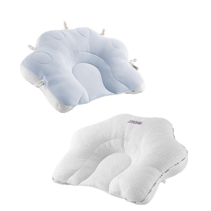 JQ Jingqi Baby Head Shaping Pillow 0-6 Months Newborns Prevent Flat Round Correction