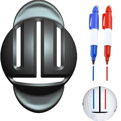 Ball Line Liner Ball-Markierungswerkzeug Ausrichtungswerkzeug und Ballmarker-Stift