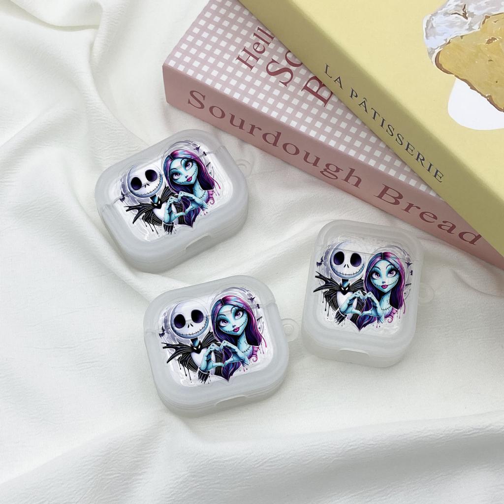 Pumpkin King and Sally, for Apple Bluetooth AirPods Pro Case AirPods 1 Generation Headphone Case