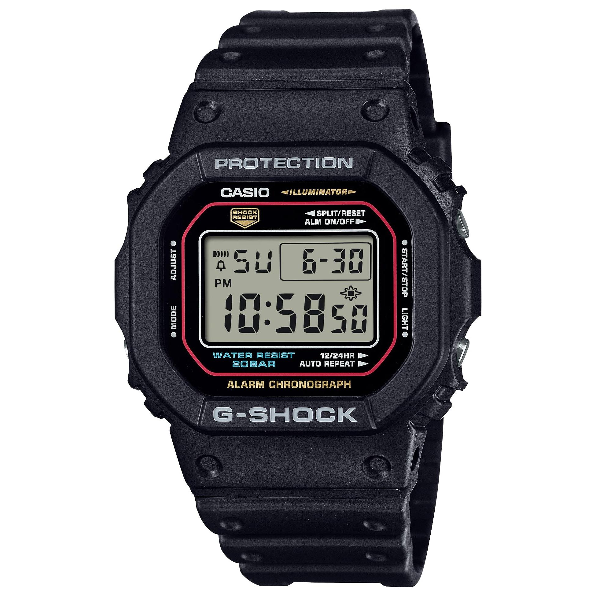 

[Casio] Men s G-Shock Watch DW-5600RL-1JF, Iconic Style, Black, Authentic Japan