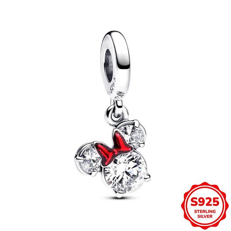 Charms Silver 925 Pendant Beads Fits 3mm Bracelet Bangle Necklace For Women Luxury DIY Jewelry Making Fine Gifts