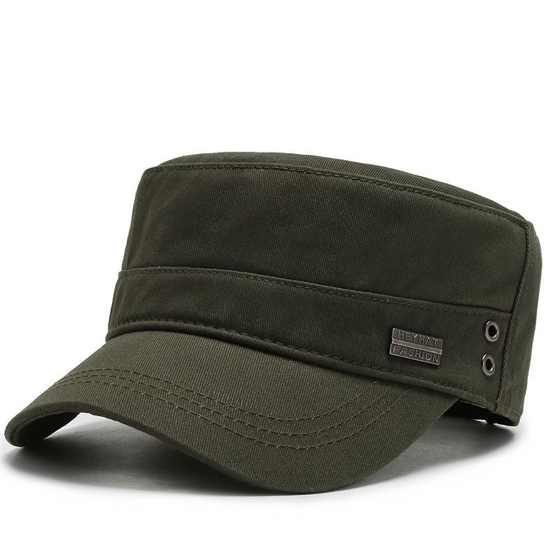 Hat Flat Top Outdoor Men's Long Strip Flat Top Casual Flat Top Hat Outdoor Men's Hat Flat Top Hat New Long Strip Flat