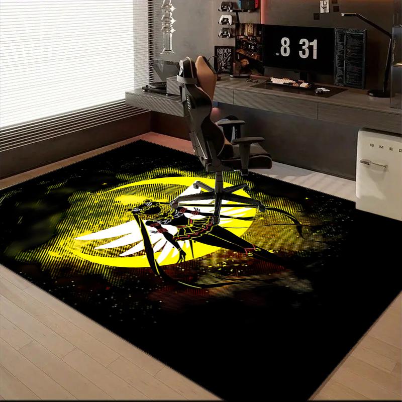Moonlit Guardian Area Rug Suitable for Indoor And Outdoor,Carpets for Kitchens, Homes, Offices, Living Rooms,Home Decor,Christmas Gift