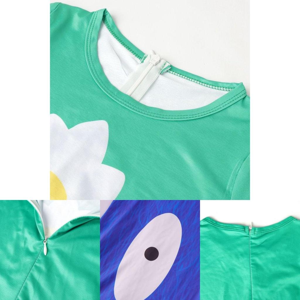 Stupendo Costume Cosplay di Daisy di Poppy Playtime Tuta per Bambini per Halloween Natale