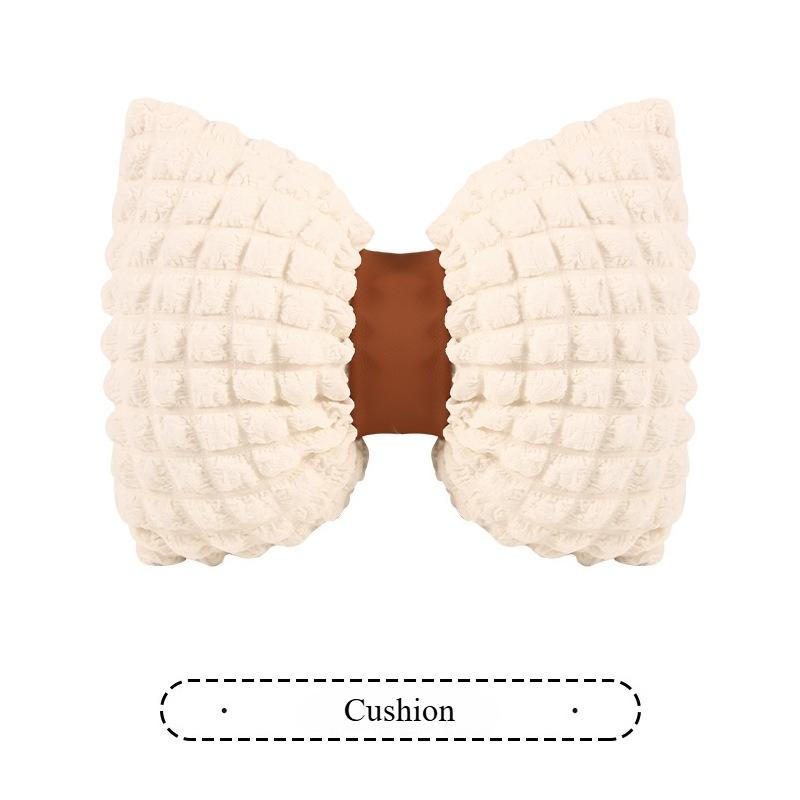 Cute Apple Dog Cartoon Women's Car Seat Cushion Universal Four Seasons Breathable Comfortable Seat Covers
