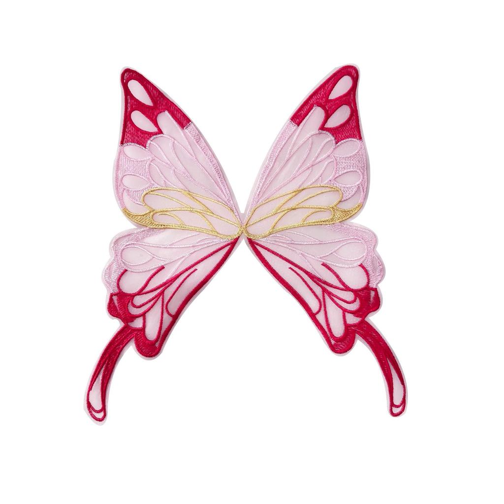 Embroidery Lace Butterfly Color Diy Clothing Accessories Cloth Patch Patch Ornament