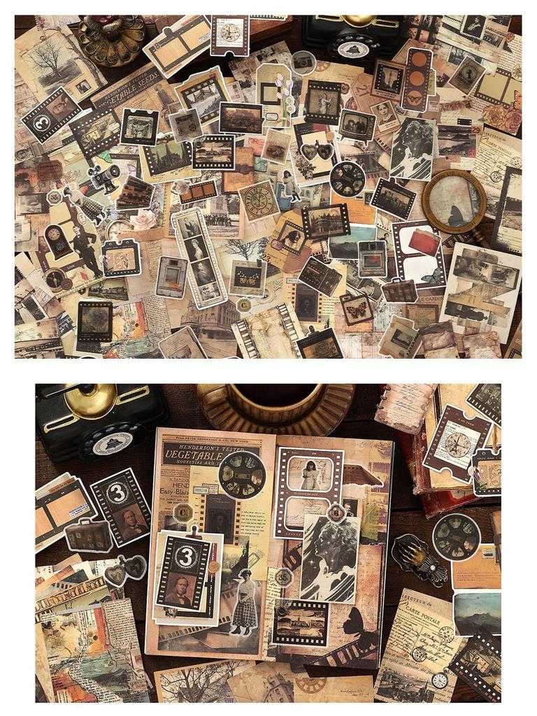 Infeel.Me Time Collection: Journal DIY Decorative Paper Pack - 4 Styles