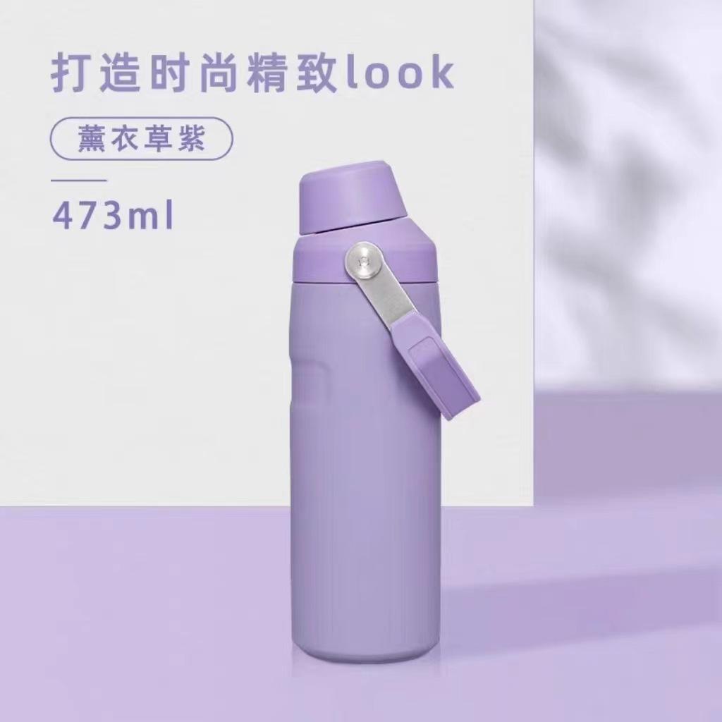 16/24/36OZ Neue 304 Edelstahl Isolierflasche Outdoor Sport Wandern Radfahren Wasserflasche Herren und Damen Freizeitbecher