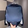 Trendiger Herren Slim-Fit Hoodie mit Stickerei - Vielseitiges Herbst-Freizeit-Oberteil mit langen Ärmeln