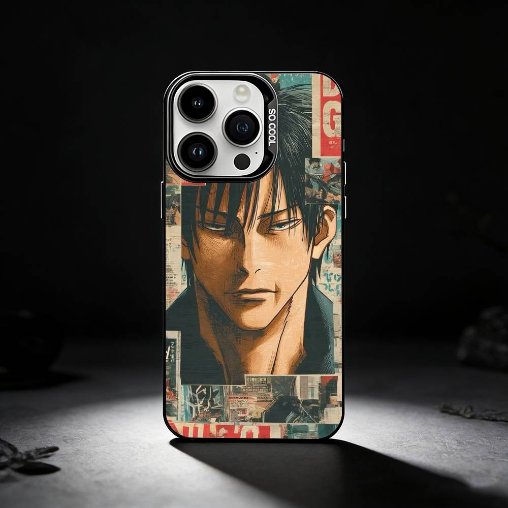 

Чохол для телефону Toji Fushiguro Jujutsu Kaisen Для iPhone 17,16,15,14,13,12,11 Plus,Pro Max,XS,Кольоровий сріблястий чохол для телефону iPhone17promax