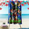 Gremlins: Chaos Curiosity beach towel soft beach seaside quick-drying swim towel Absorbent bath towel beach Outdoor picnic beach mat Fashion printing