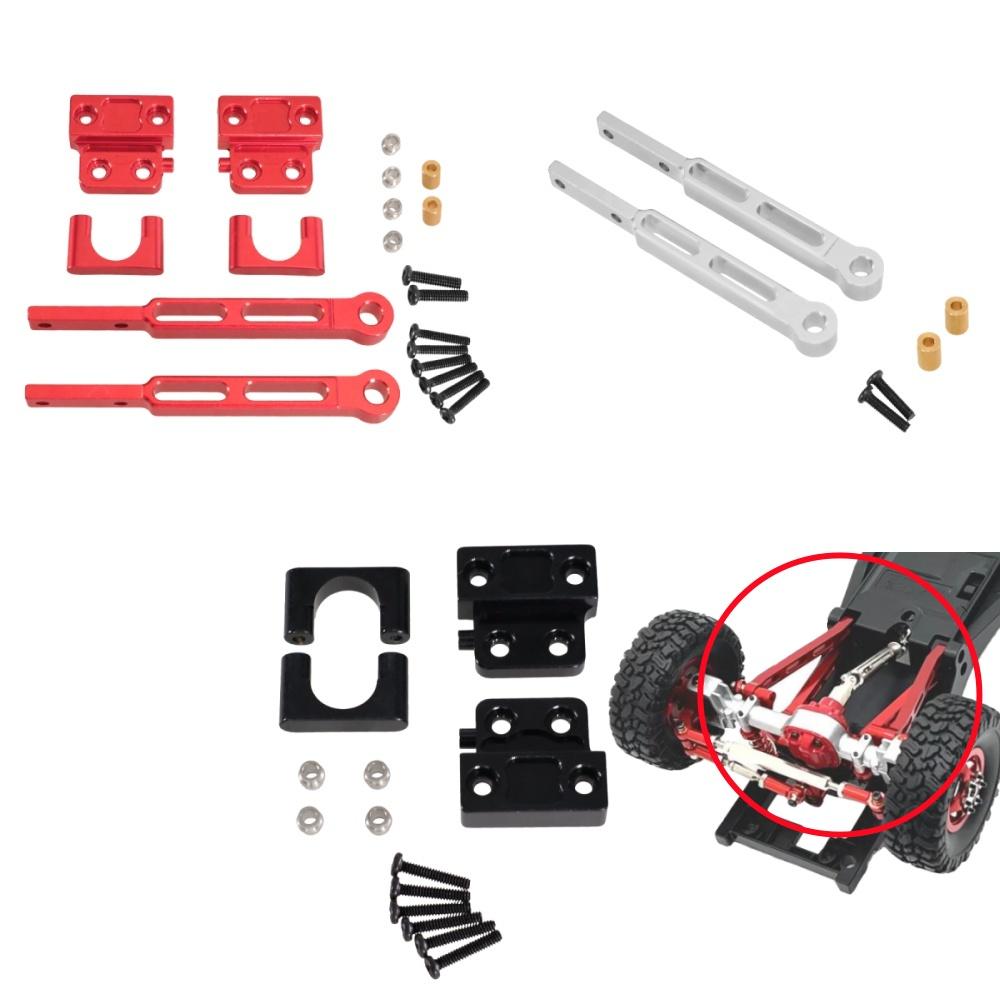 1 Satz Befestigungsplatten-Befestigungssatz Mn82 Metall Auf Hinterachse Blattfeder Modifizierte Stange Für 1/12 Mn82S 82Pro Lc79 Rc Auto Upgrade Teil