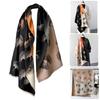 Oversized Shawl Wrap Leaf Print for Women Warm and Soft Multicolor Wrap