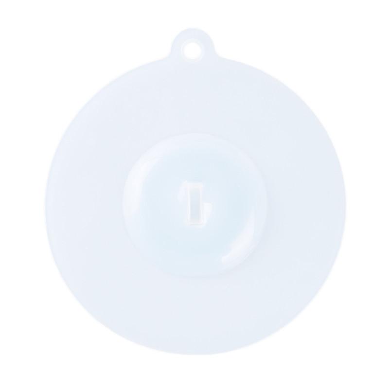 Safe FDA Grade Silicone Water Drinking Cup Lid Anti-dust Bowl Cover Cup Seals Glass Mugs Cap White Cup Cover Heat-resistant