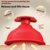 2Pcs Silicone Vacuum Therapy Cups Press Type Cellulite Suction Cup Back Body Anti-Cellulite Massage Tool for Family Use