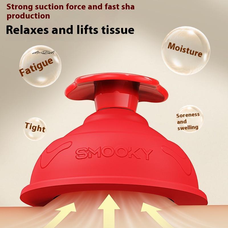 2Pcs Silicone Vacuum Therapy Cups Press Type Cellulite Suction Cup Back Body Anti-Cellulite Massage Tool for Family Use
