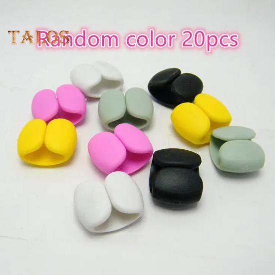 10/20Pcs Cable Organizer Clip Earphone Charging Date Power Cord Management Storage Buckle Portable Travel Home Desk Wire Holder Keeper