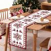 Christmas Elk Table Runner Christmas Decorations For Home 2026 Navidad Natal Xmas Table Decor Gifts Happy New Year Tablecloth