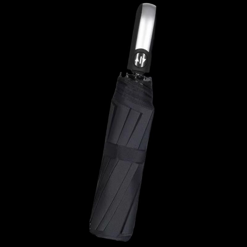 Полностью автоматический большой черный зонт Poo Luan (2-Pack)