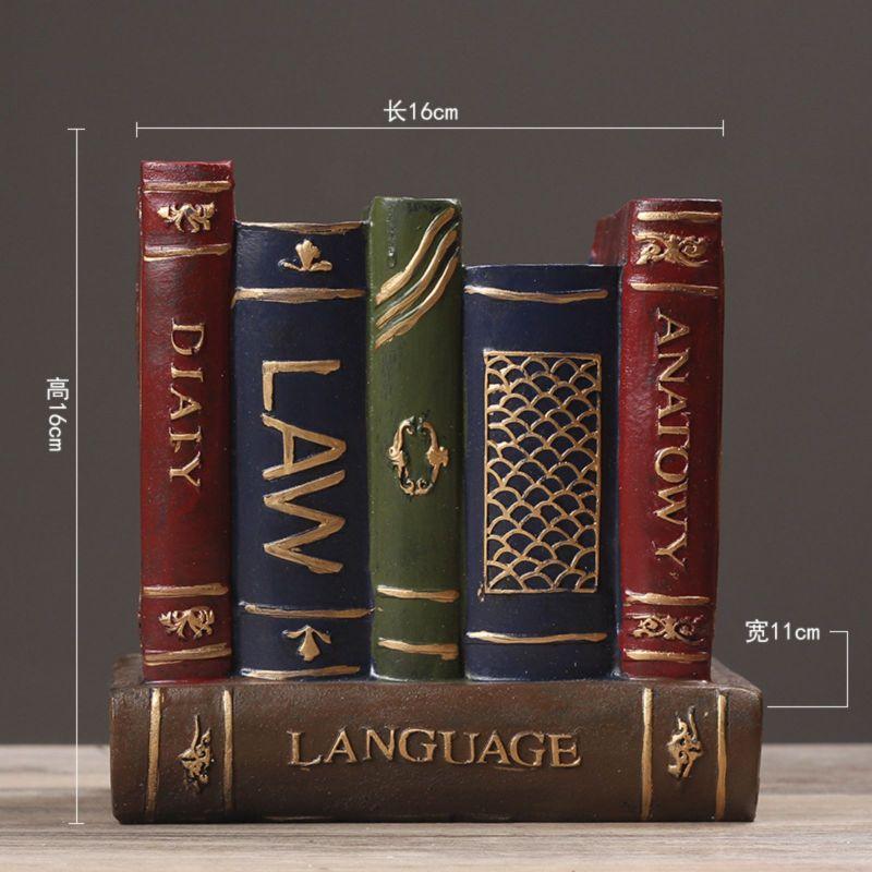 

Держатель для ручек, настольные украшения с полой внутренней частью, коллекционная ретро-скульптура, прочное старое украшение