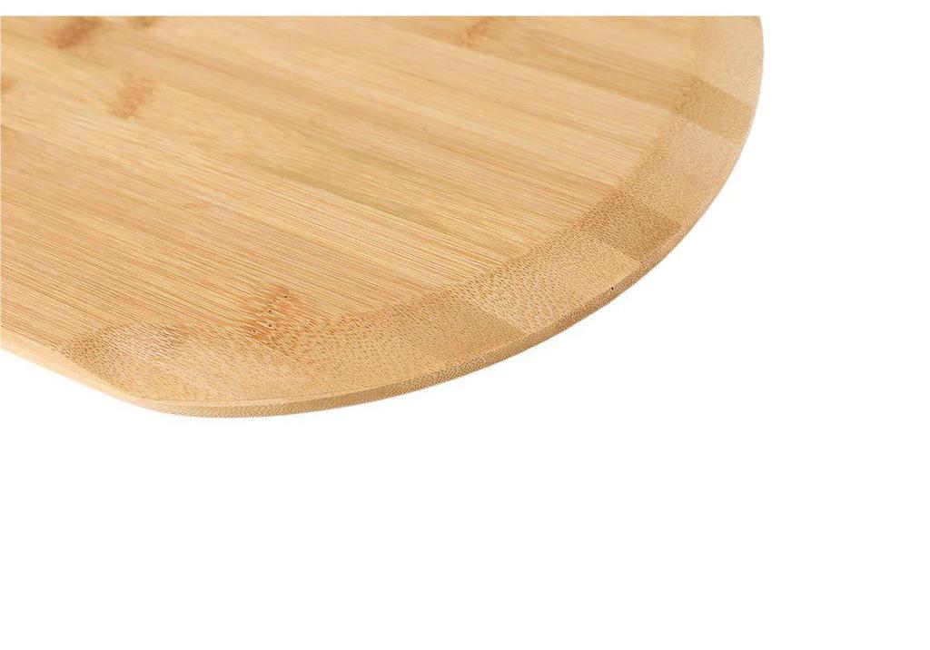 In Stock Bamboo Wood Pizza and Cheese Board - 12 & 15 Inch Pizza Peel/Bread Board