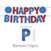 Red Blue Spiderman Birthday Party Supplies 22 Pack Includes Banner Tablecloth Paper Plates Cups Napkins for Kids Decorations