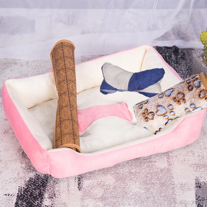 Four Seasons Universal Pet Nest: Warm Cushion for Large Dogs & Cats