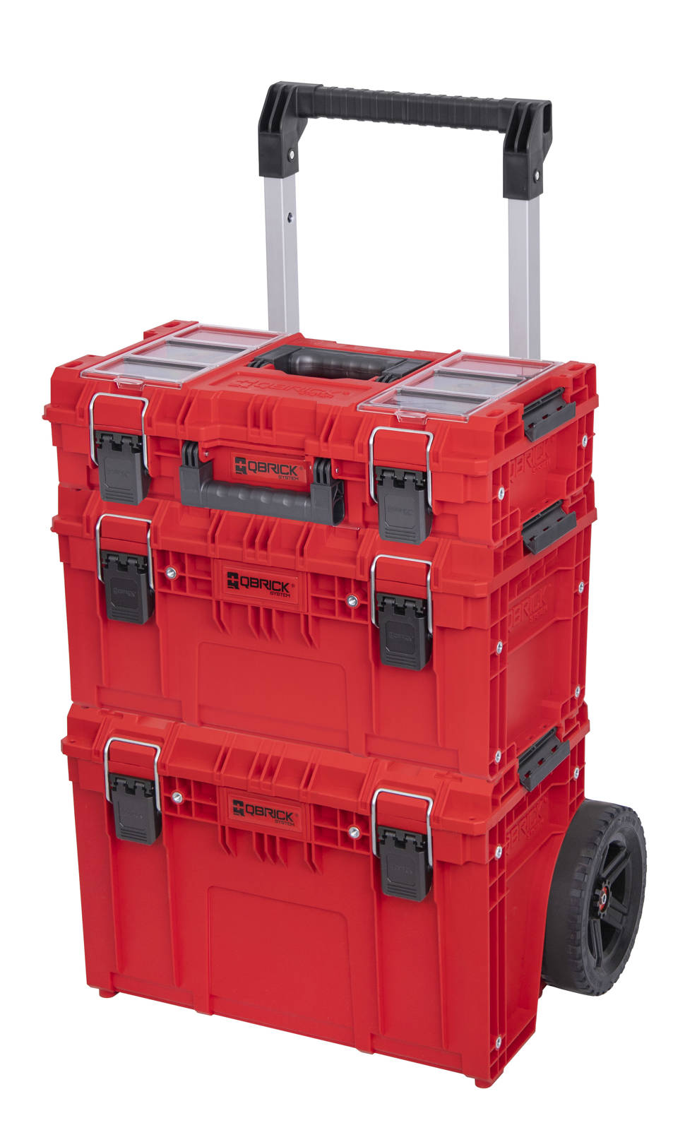 Super Merchant Qbrick System Prime Set 1 Rood - Kist N7974