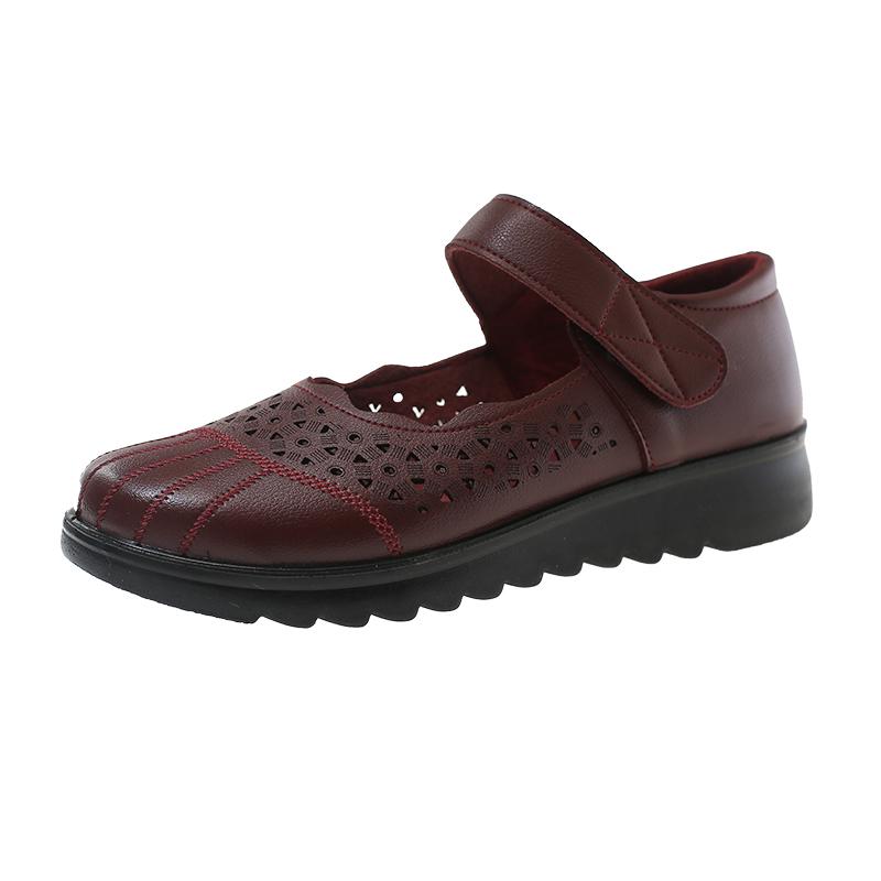 Scarpe da Donna in Rete Scarpe Singole Traforate Traspiranti Antiscivolo Sandali