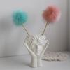 Silicone Ornament Moulds Silicone Vase Molds Flower Human Shape Flexible Crafting Moulds Silicone Texture Craft Moulds