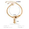 European and American Hot-selling Popular Fashion Personalized New Style Multi-layer Five-pointed Star Bead Pineapple Anklet