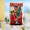 Ronaldo Juventus Celebration Beach Towel Super Soft Microfiber Quickdry Fabric Comfortable Lightweight Perfect for Traveling Yoga Camping and Swimming