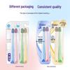 Shuke Wide Head Soft Bristle Toothbrush 4-Pack