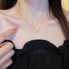 H Letter Shell Pendant Necklace: Women's Stylish Clavicle Chain - Versatile Design for New Year