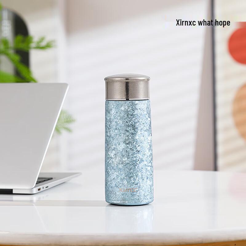 XIMX Pure Titanium Insulated Tea Infuser Bottle